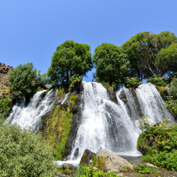 Scenic Views at Shaki Waterfall